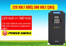 220 volt 380 volt inverter dönüştürücü fiyatları