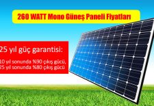 260-watt-solar-gunes-paneli-fiyatı-Güneş paneli, solar panel, solar modül, güneş modülü, fotovoltaik panel