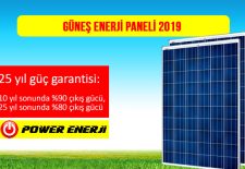 Güneş Enerji Paneli Fiyatları 2019
