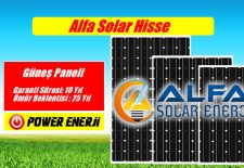 Alfa Solar Hisse fiyatı Enerji firması güneş paneli güneş enerjisi elektrik üretimi solar enerji hisseleri